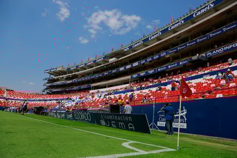 MEX2761. SAN LUIS POTOSÍ (MÉXICO), 01/05/2022.- Vista hoy del estadio Alfonso Lastras previo a un partido entre el Atlético San Luis y el Santos Laguna por la jornada 17 de la Liga MX, en San Luis Potosí (México). EFE/Víctor Cruz