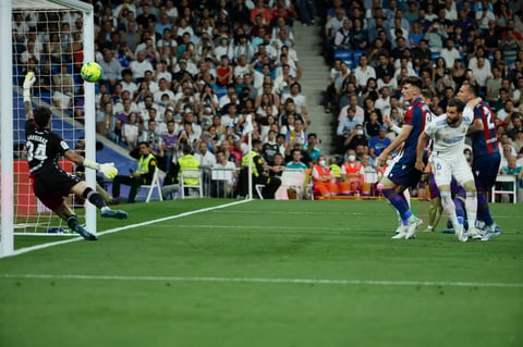 Real Madrid marca goliza al Levante