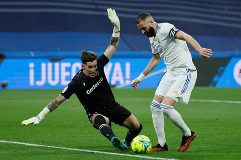 Real Madrid marca goliza al Levante