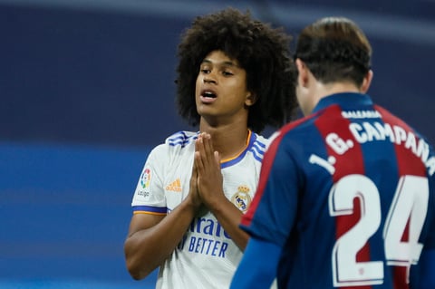 Real Madrid marca goliza al Levante