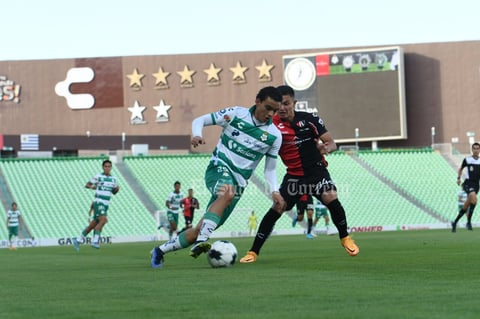 Partido de ida de la gran final sub 18 de la liga bbva mx santos vs atlas