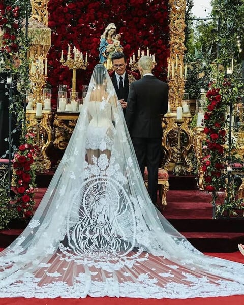La pareja eligió Italia para casarse de nueva cuenta en una celebración a la que acudieron sus cercanos