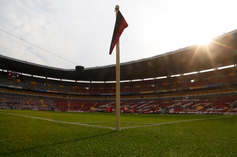 AME2627. GUADALAJARA (MÉXICO), 26/05/2022.- Fotografía del estadio Jalisco previo al primer partido de la final entre Atlas y Pachuca, hoy, en Guadalajara (México). EFE/ Francisco Guasco