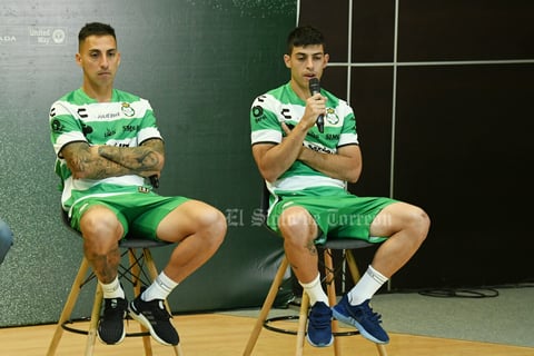 Presentación de refuerzos del santos laguna