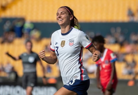 Arrancó el  Campeonato Concacaf W 2022 con el partido entre Estados Unidos y Haití