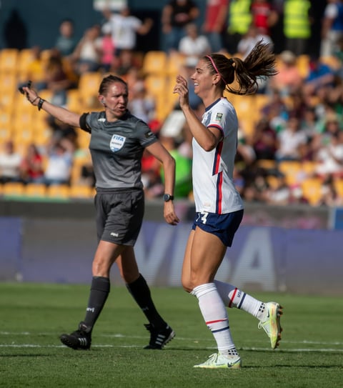Arrancó el  Campeonato Concacaf W 2022 con el partido entre Estados Unidos y Haití