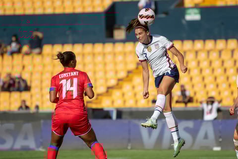 Arrancó el  Campeonato Concacaf W 2022 con el partido entre Estados Unidos y Haití