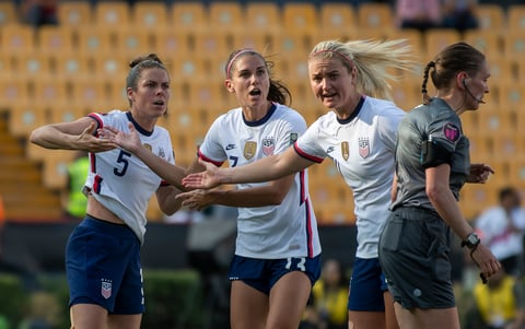 Arrancó el  Campeonato Concacaf W 2022 con el partido entre Estados Unidos y Haití