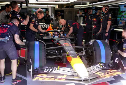 Práctica 1 en el Gran Premio de Austria