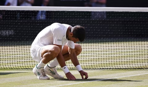 El máximo cabeza de serie estiró a 28 su racha de victorias en el torneo de Grand Slam