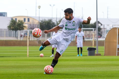 Entrena Santos de cara a la J4 contra Toluca