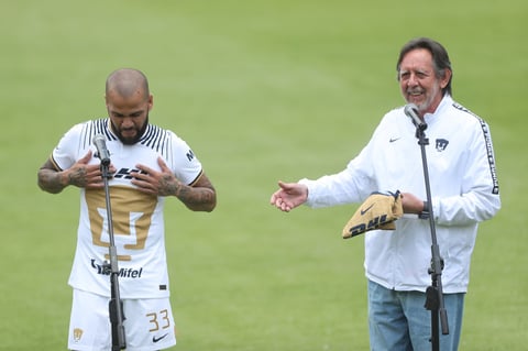 El futbolista compartió sus primeras palabras como elemento del club universitario
