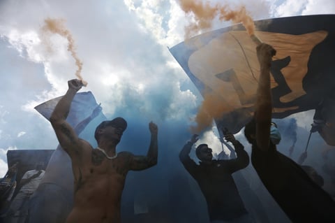 El futbolista compartió sus primeras palabras como elemento del club universitario