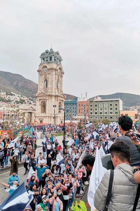 Desfile del campeón de Liga MX por las calles de Pachuca