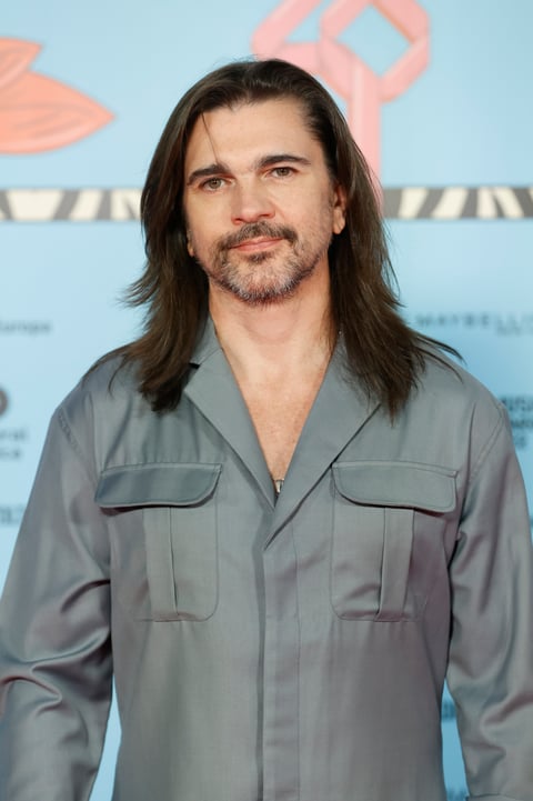 Juanes en la alfombra roja de Los40 Music Awards, este viernes en el Wizink Center en Madrid.