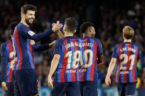 El último baile de Piqué con el Barcelona