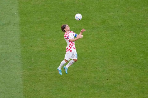 Luka Modric, lo más destacado del Croacia Vs. Marruecos