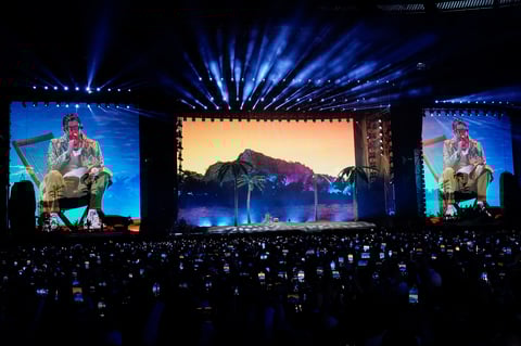 Bad Bunny en el estadio Azteca