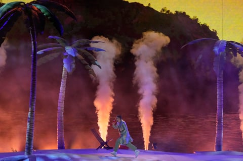 Bad Bunny en el estadio Azteca