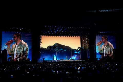 Bad Bunny en el estadio Azteca
