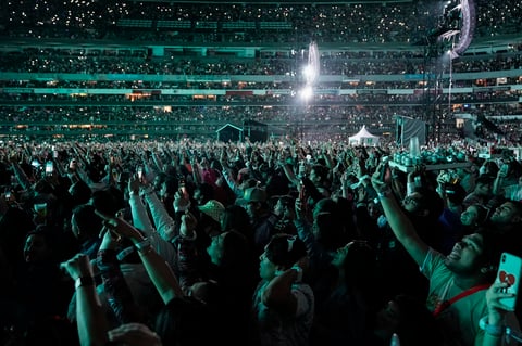 Bad Bunny en el estadio Azteca