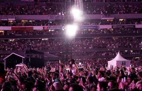 Bad Bunny en el estadio Azteca
