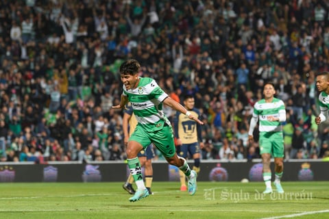 Santos Laguna vence a Pumas en el partido de la jornada 2 del Clausura 2023