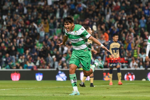 Gol de Medina, Diego Medina, Santos Laguna vs Pumas UNAM