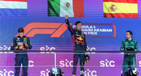 Sergio 'Checo' Pérez se lleva el Gran Premio de Arabia Saudita
