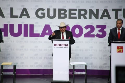 Primer debate de los candidatos a la gubernatura de Coahuila