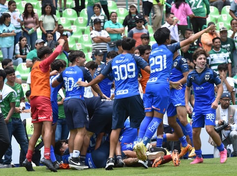 Así se vivió la final entre Rayados y Santos Laguna Sub-16