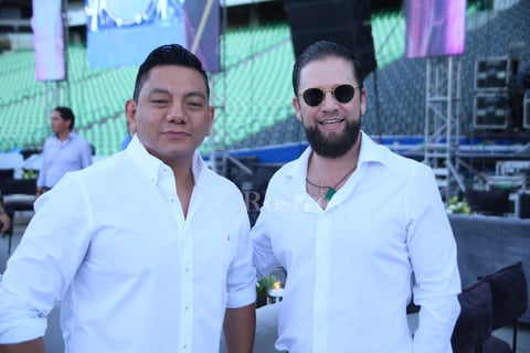 Cristian Mijares y Guillermo Murra.