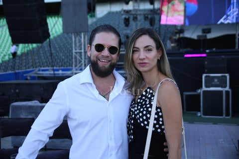 Guillermo Murra y Mari Gaby.