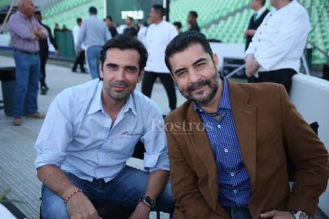 Israel Salas e Iván Lavín.