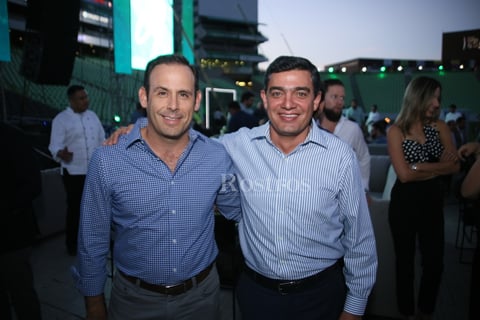 Luis Miguel Pérez y Nesim Issa.