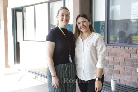 Ana Gaby Mendoza y Daniela Martinez