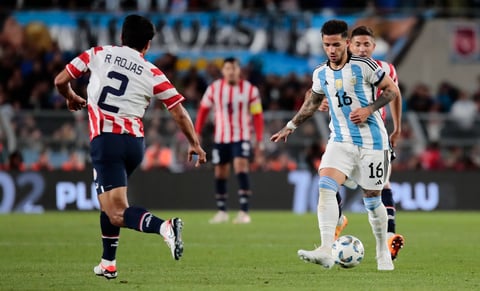 Argentina vence a Paraguay en partido de las Eliminatorias Sudamericanas