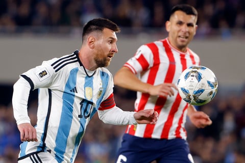Argentina vence a Paraguay en partido de las Eliminatorias Sudamericanas