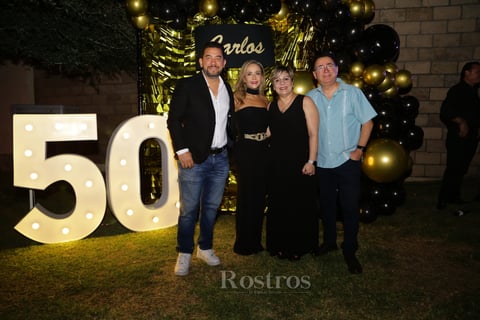 Carlos, Fernanda, Myrthala y Eugenio.