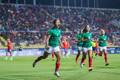 Selección Femenil vence a Chile y consigue el oro en Santiago 2023
