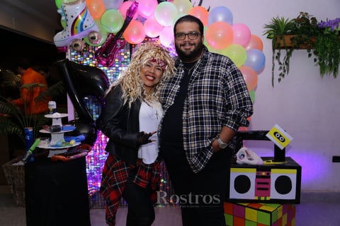 Fabiola Muñoz y Emanuel Carrillo.