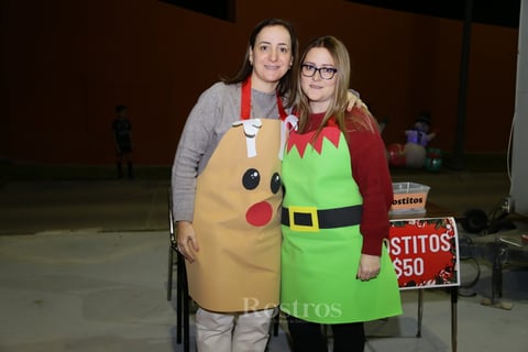 -Cristy Rosas y Claudia Cuerda.
