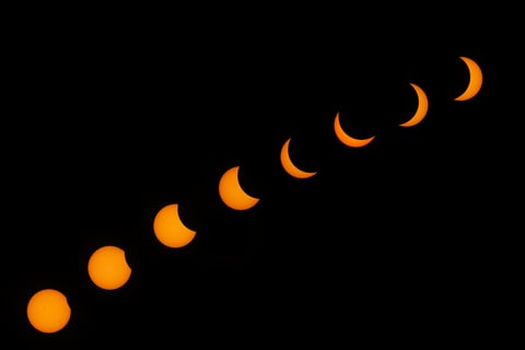 Así se vivió el Eclipse Total Solar en diferentes partes del mundo