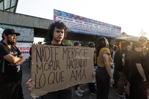 Justicia para Bere y Miguel; fotógrafos y periodistas exigen justicia para fallecidos en el AXE Ceremonia