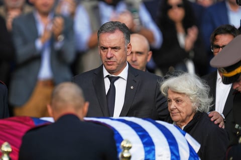 Uruguay despide al expresidente José Mujica en el Palacio Legislativo