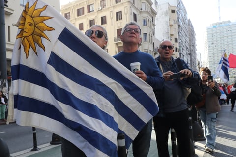 Uruguay despide al expresidente José Mujica en el Palacio Legislativo