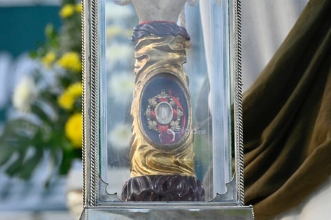 Ceremonia de despedida Reliquias de San Judas Tadeo