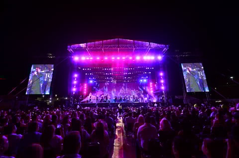 Banda MS se presenta en la explanada de la Feria de Torreón