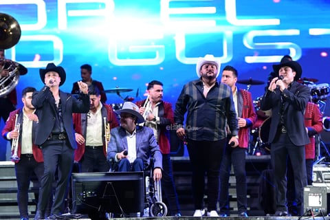 Banda MS se presenta en la explanada de la Feria de Torreón