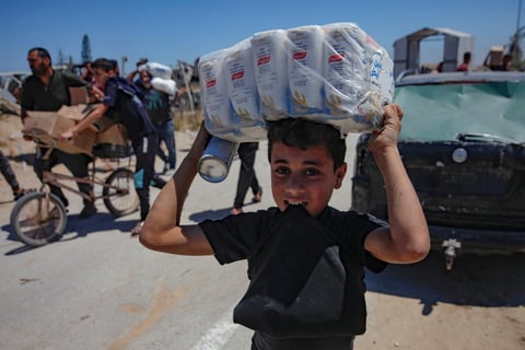 Médicos Sin Fronteras denuncia reparto de ayuda en Gaza como plan de limpieza étnica